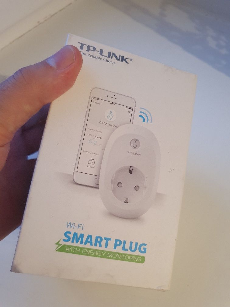 Умная Wi-Fi розетка с мониторингом электропотребления TP-LINK смарт