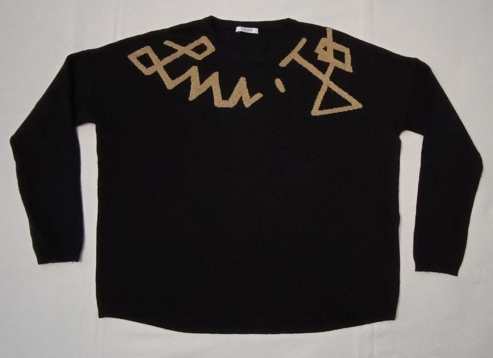 Liu Jo Pullover оригинален пуловер XS вълнен пуловер