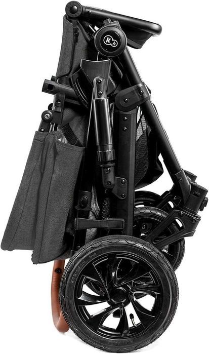 Carucior 3 in 1 Kinderkraft Prime cu landou si scoica auto