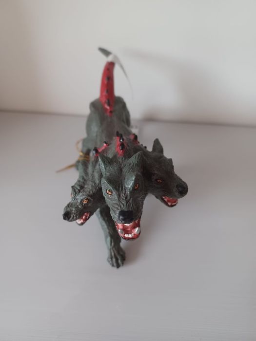 Figurina Papo Cerber Galactic jucărie copii mitologie basme lup 3 cape