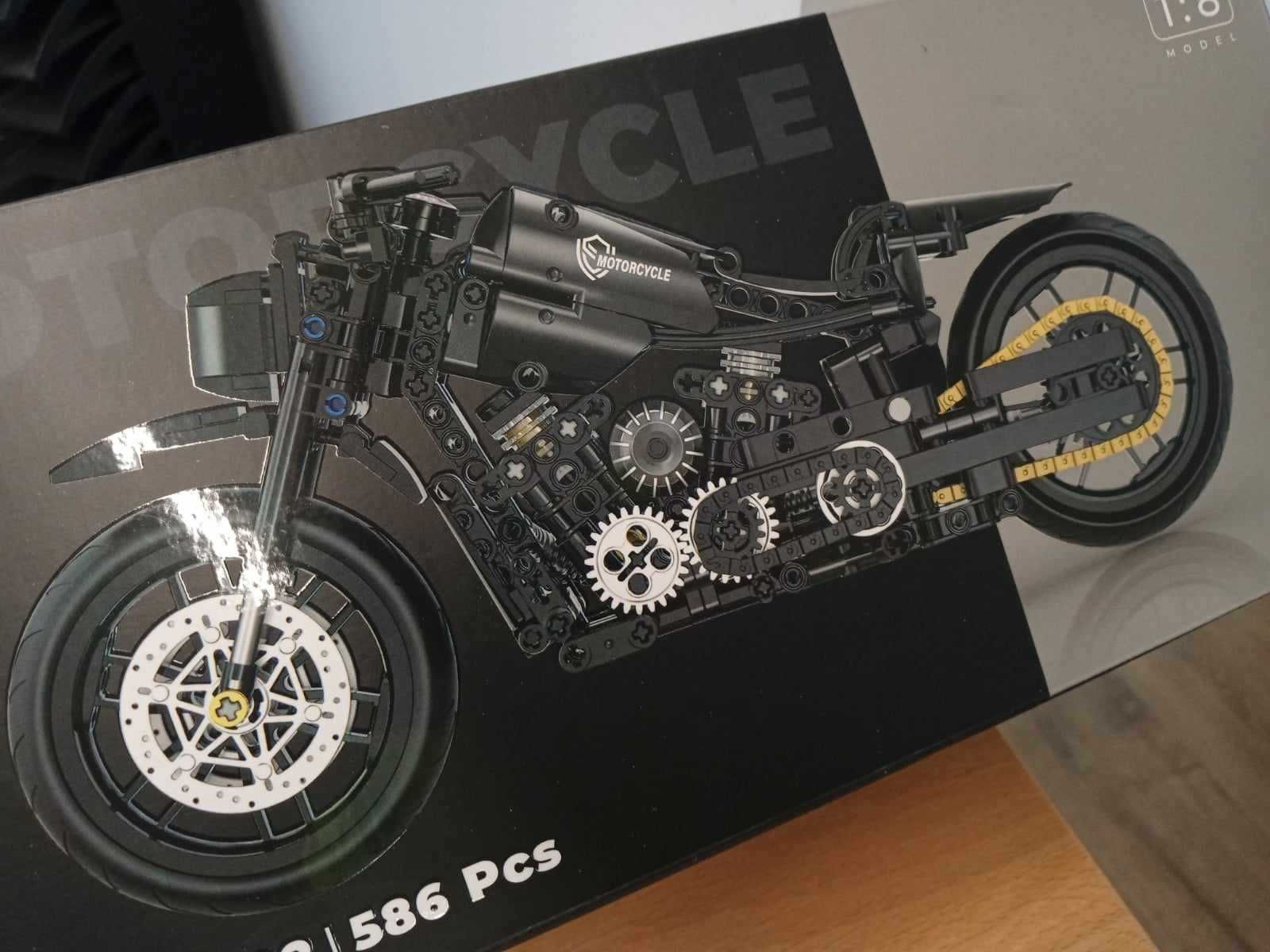NOU compatibil lego Technic motocicleta Harley Davidson 30cm