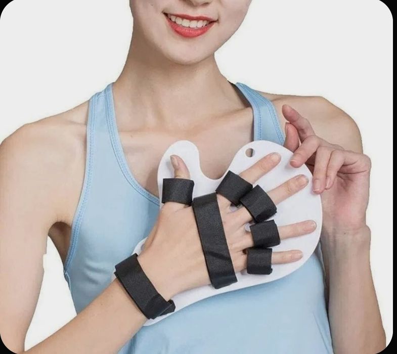 Адаптивный фиксатор кисти рук и пальцев бандаж ортез крепление лфл