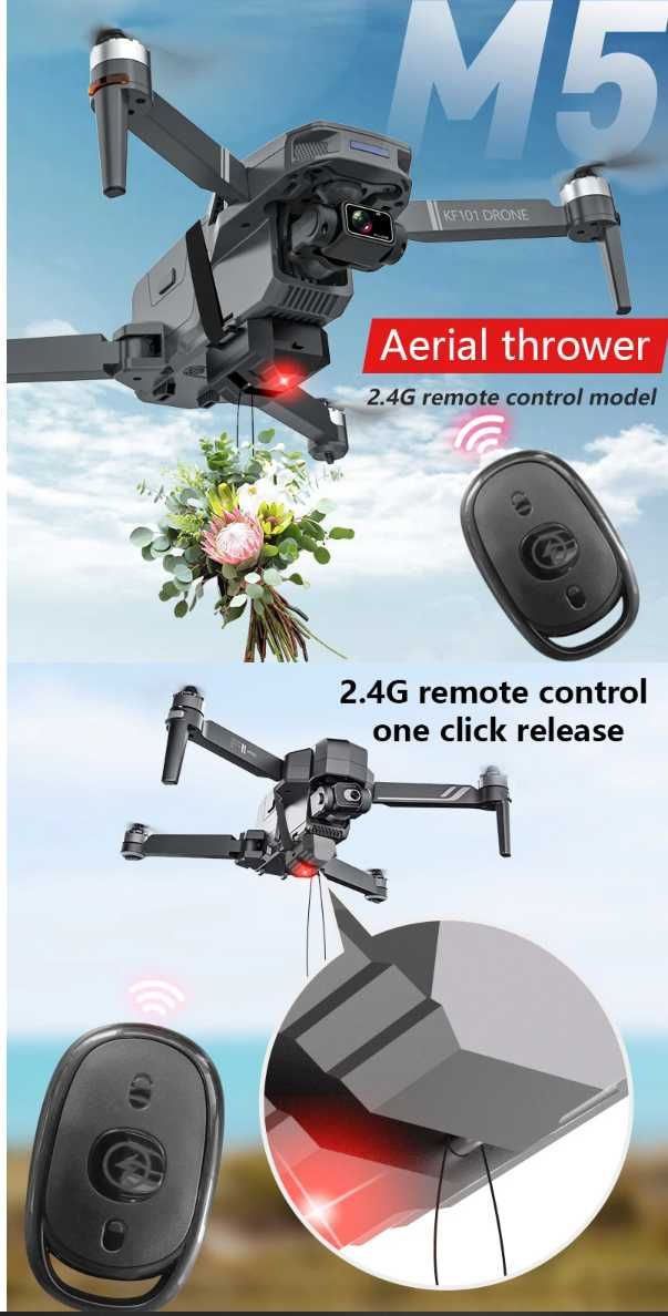 Dispozitiv Lansare si Livrare Obiecte, Airdrop Drone DJI, Universal