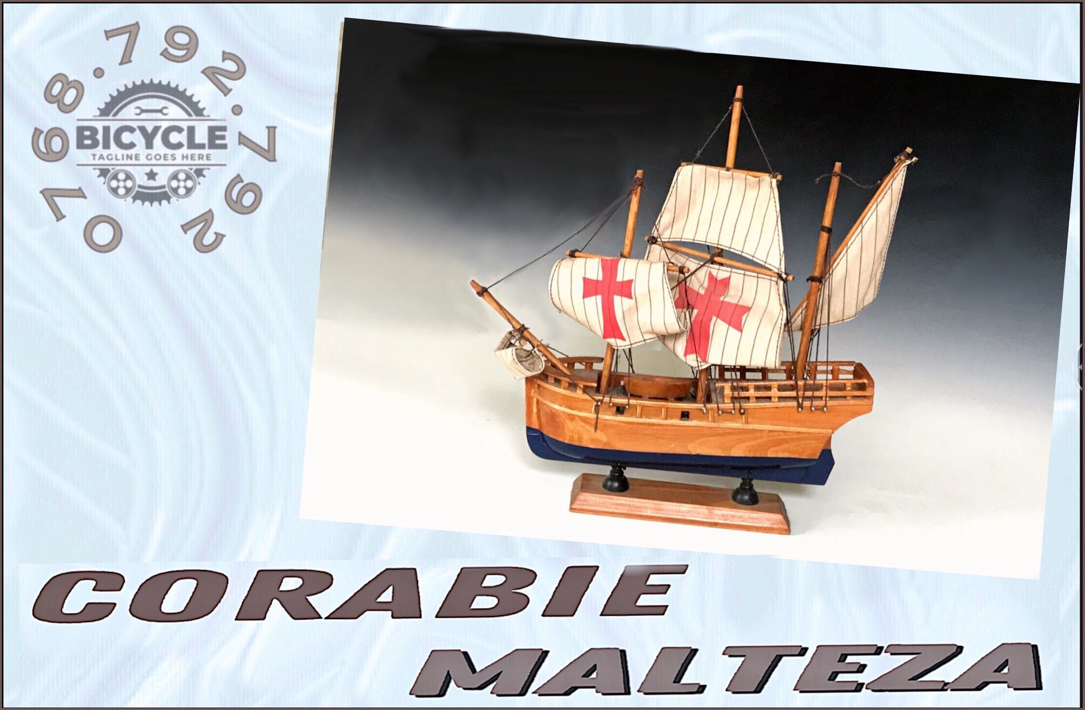 Macheta corabie malteza
