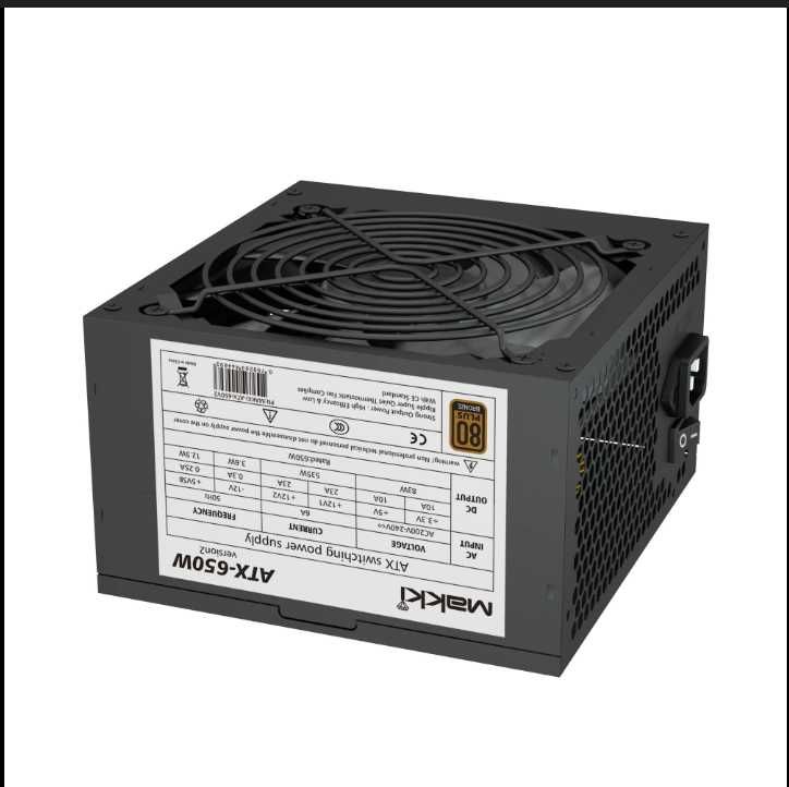 Захранване: 650W Maki 80+ сертификат