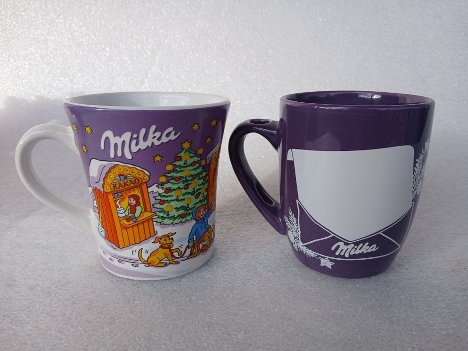 Коледни чаши Milka