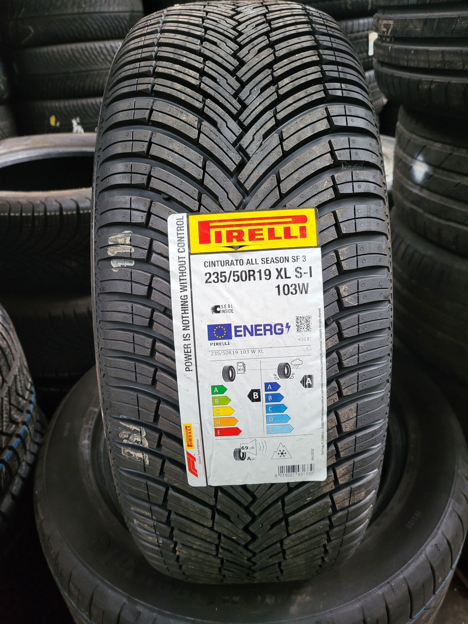235/50/19 PIRELLI 4бр