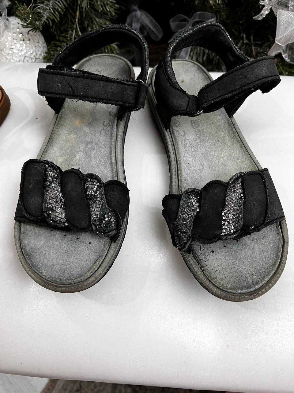 Фирменная обувь босоножки /сандалии /кроссовки, кожа, размер 36