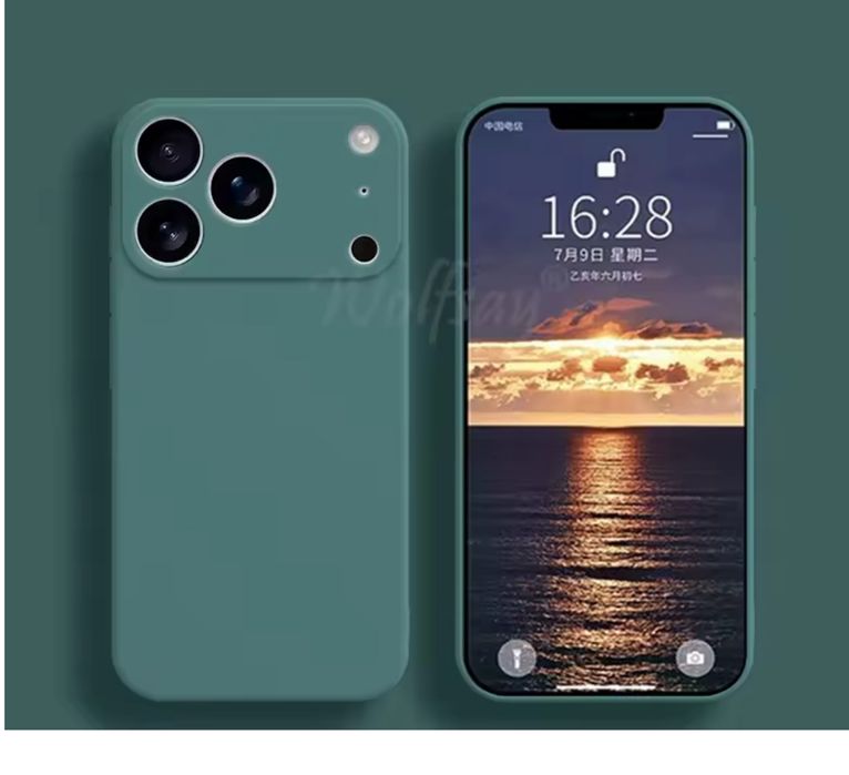 Iphone 17 17 AIR 17 PRO 17 PRO MAX Husa Silicon Fin Defender Type Colo