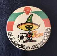Значка “Bulgaria-Mexico 86”