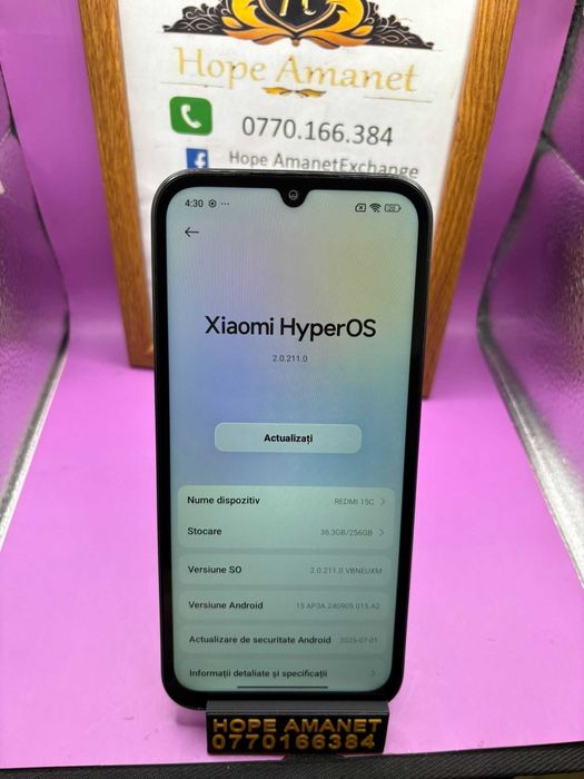 HOPE AMANET P2-Redmi 15c 256 GB/8 RAM