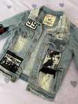 Geaca de blugi pentru copii Love Moschino