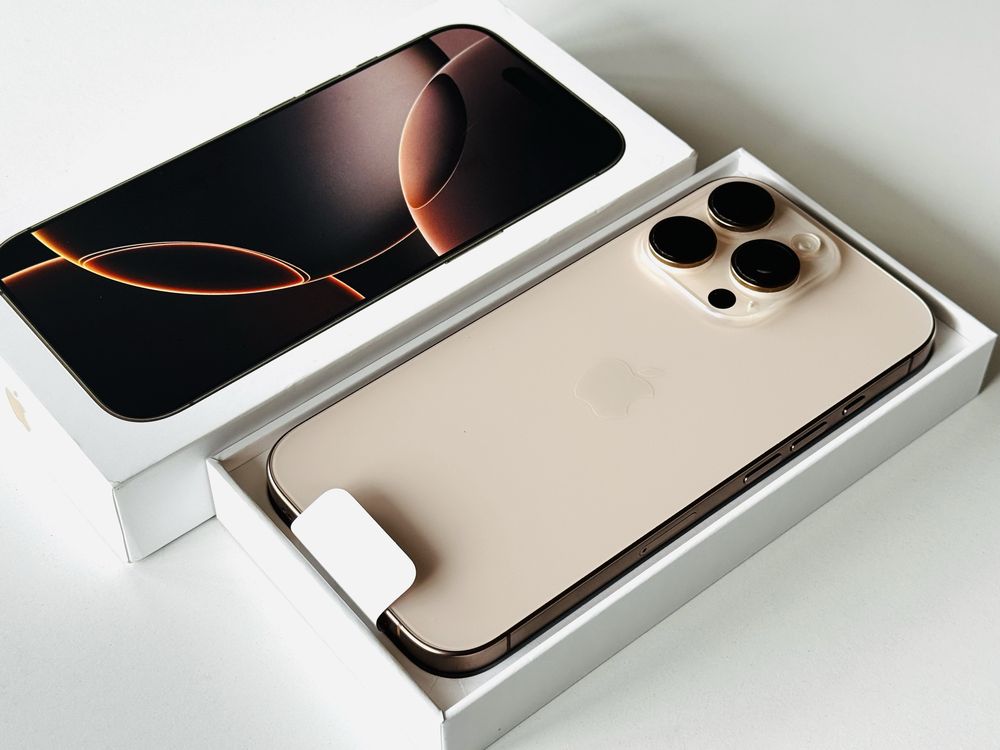 Iphone 16 Pro 256GB Desert Titanium Гаранция 6 месеца