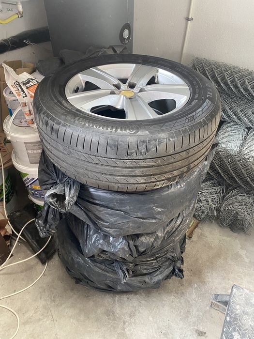 Jante + anvelope de iarna Continental ContiSportContact 5