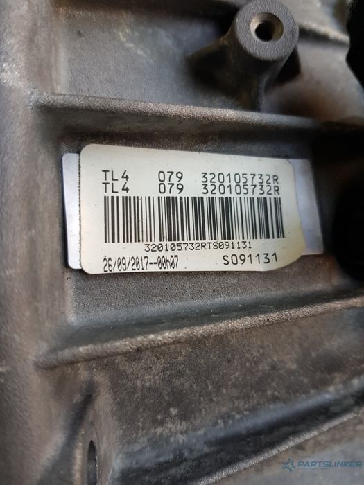 Cutie de viteze manuala 6 trepte RENAULT KADJAR HA_, HL_ 2015 - > 1.5