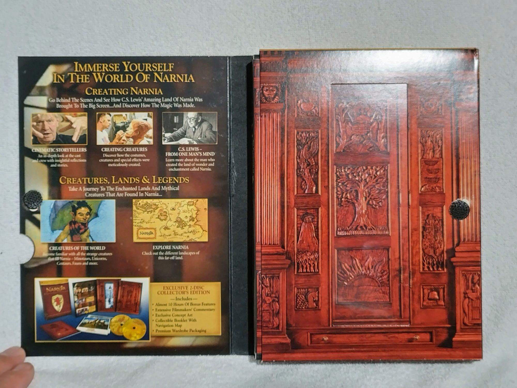 DVD (x2) Cronicile Din Narnia. Leul, Vrajitoarea Si Dulapul