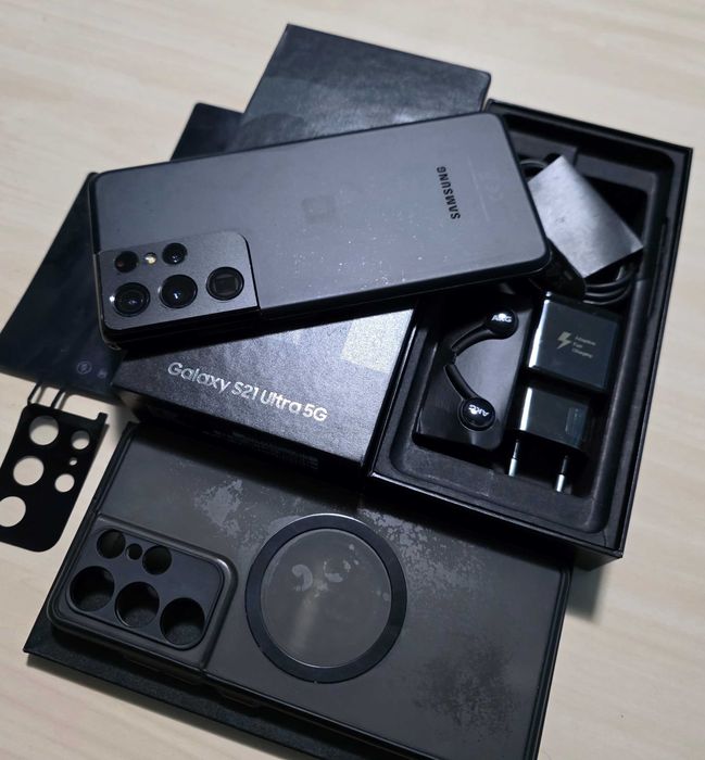 Sams.S21 Ultra,5g Full,utilizat putin !,aspect apropiat de nou !