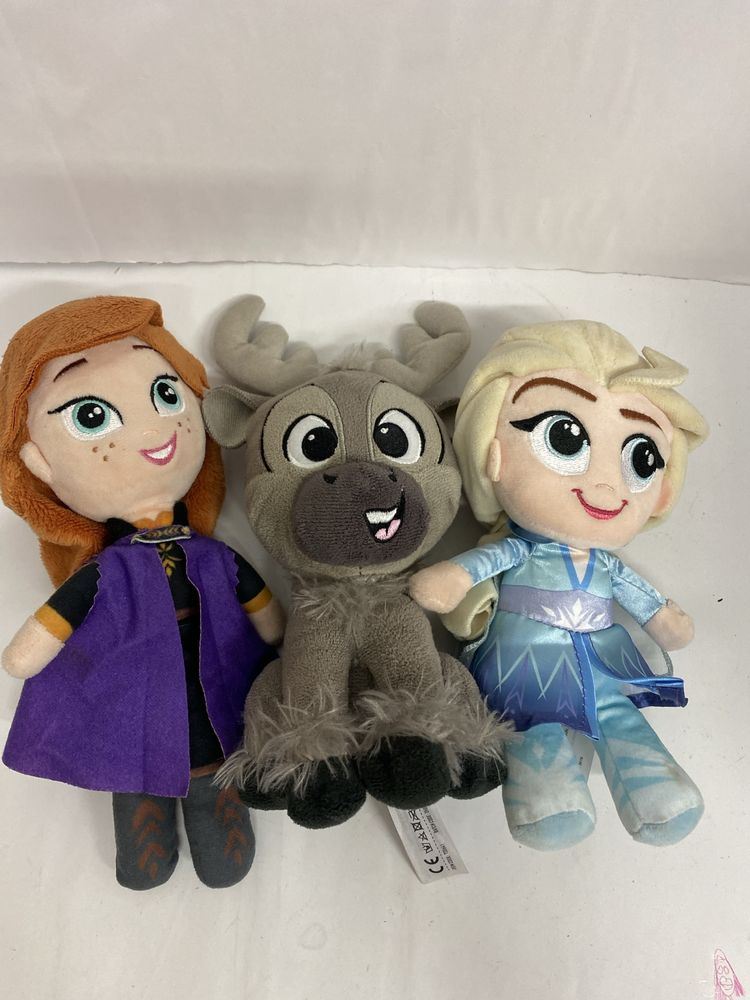 LOT 3 jucării din pluș Disney FROZEN II “Regatul de gheață”