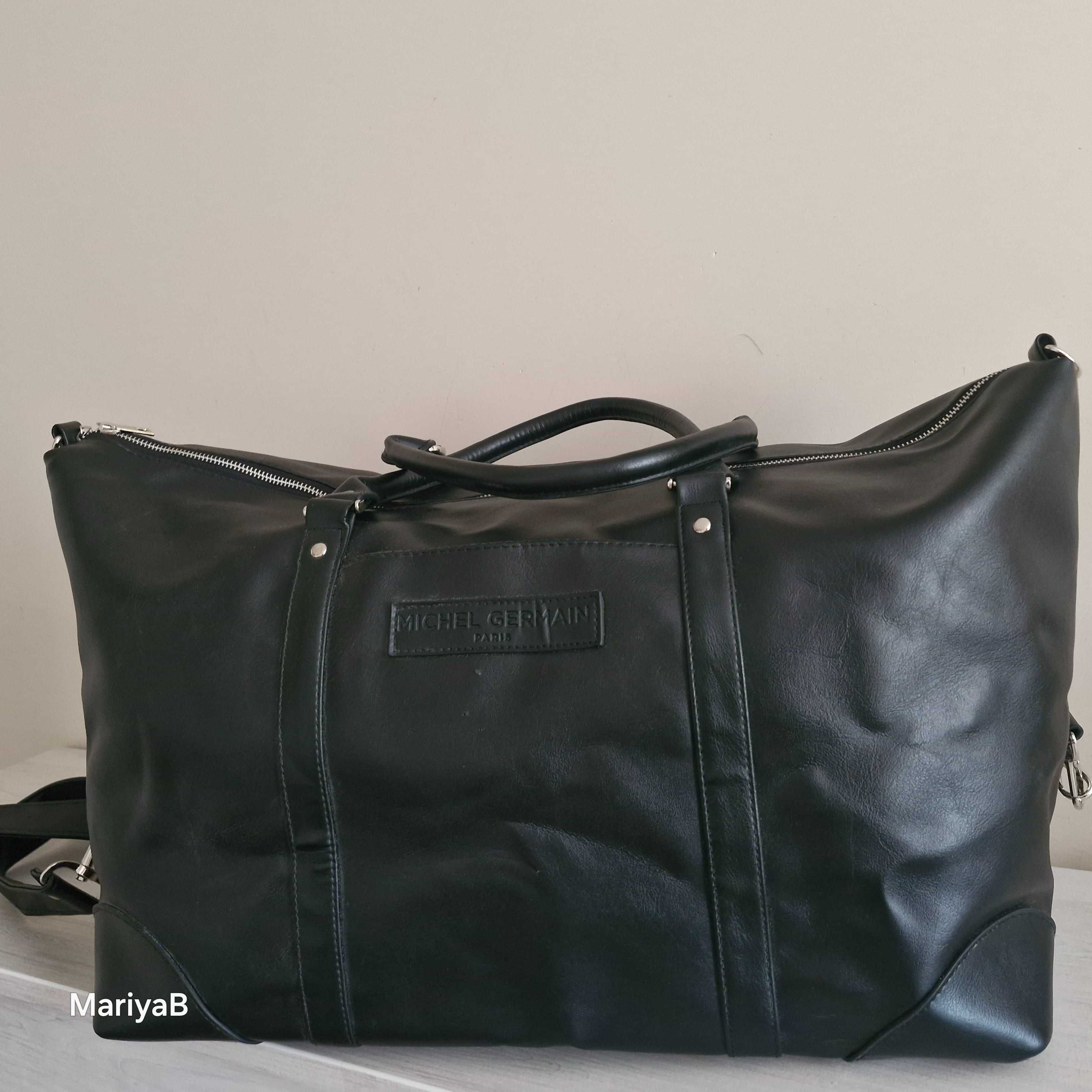 Кожен пътен сак Michel Germain Paris