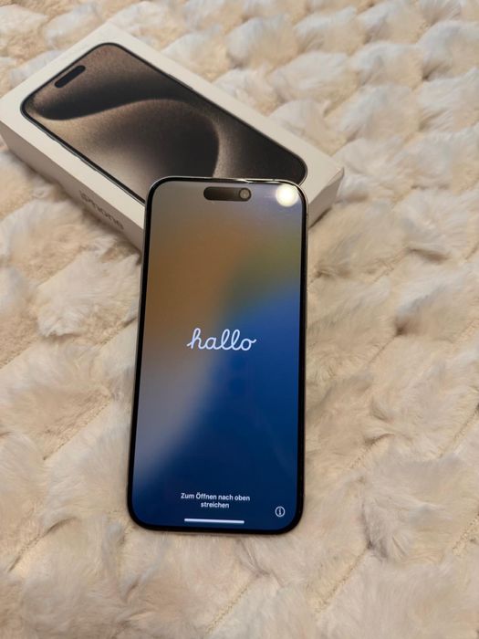 Iphone 15 pro, Natural Titanium, 256GB