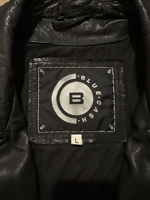 Geaca de piele naturala moto chopper cruiser vintage  marime L