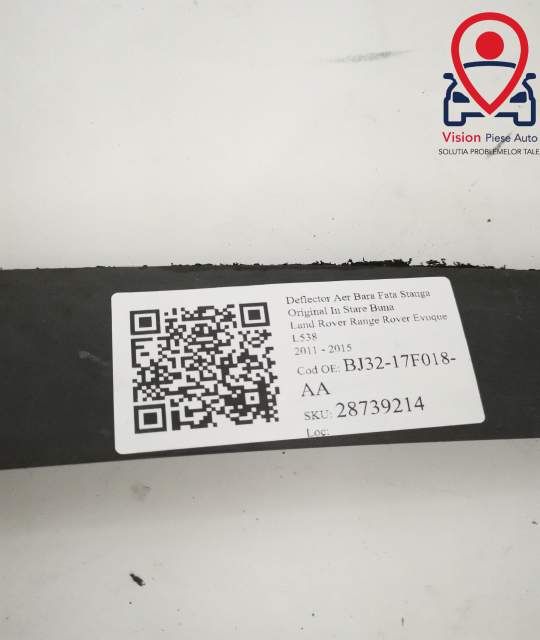 Ляв въздушен дефлектор за предна броня Оригинален, в добро състояние L