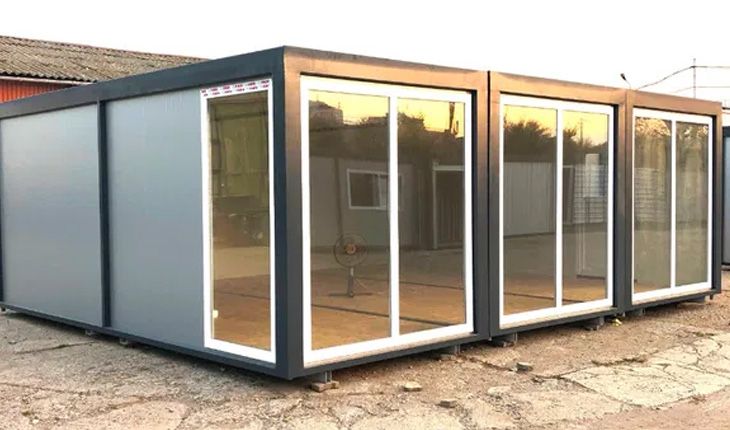 Container modular birou vestiar group sanitar