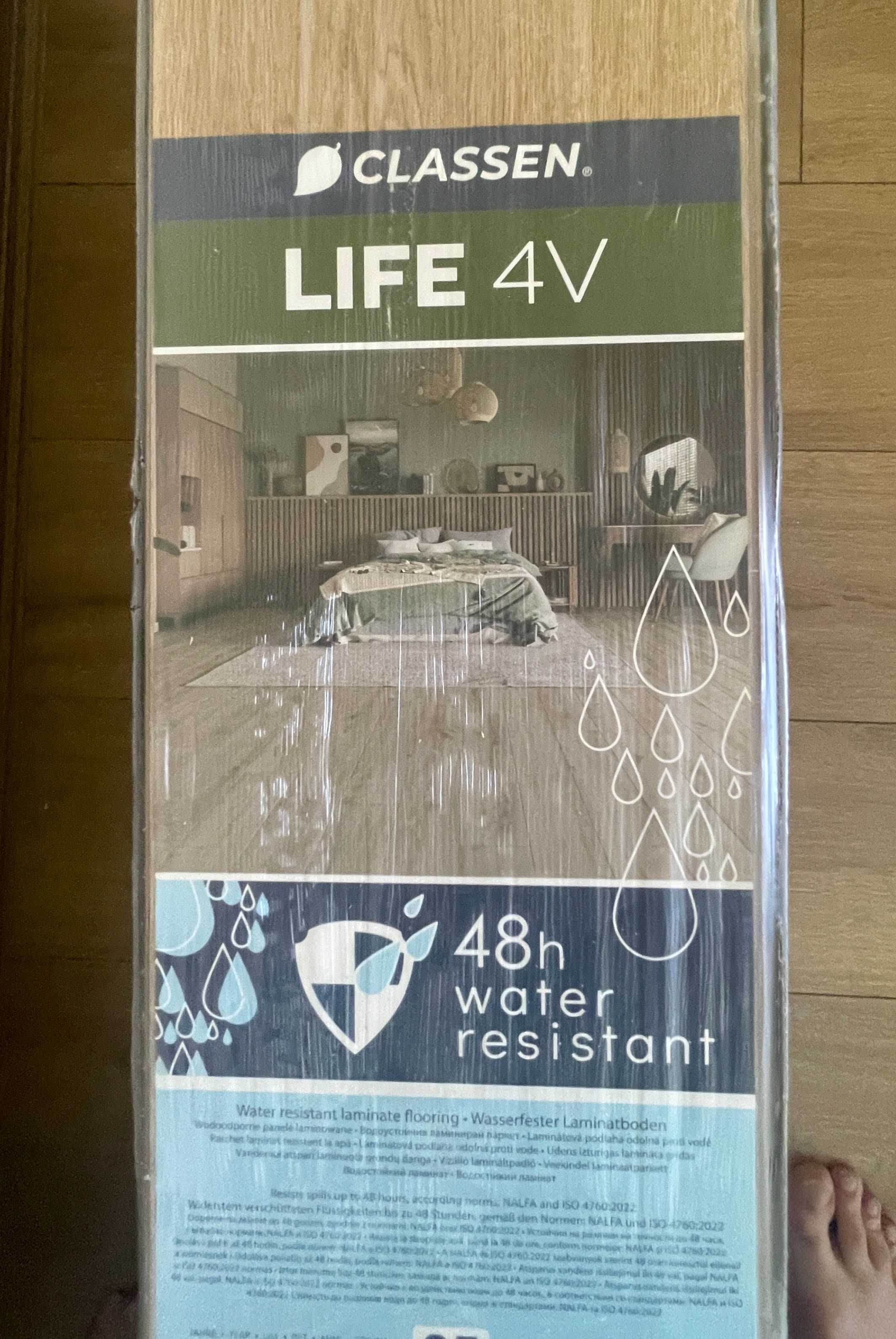 Продавам ламиниран паркет CLASSEN LIFE 4V