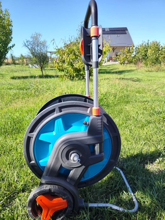 Carucior pentru furtun Gardena Classic 60 HG, 60m furtun