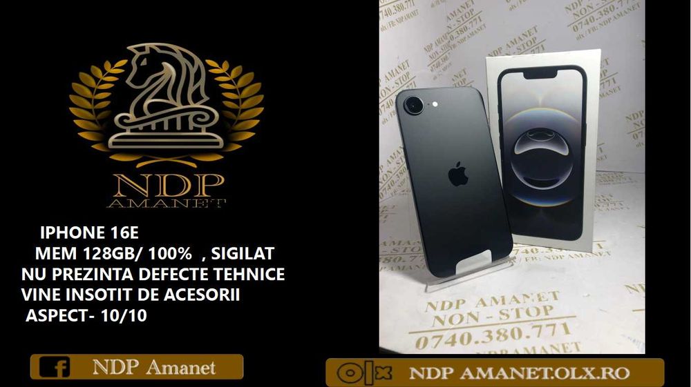 NDP Amanet Calea Mosilor 298 IPHONE 16E (44719)