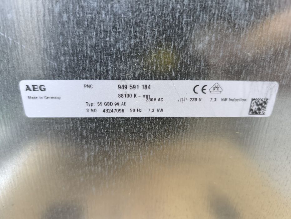 Индукционен плот AEG 88100 K-mn