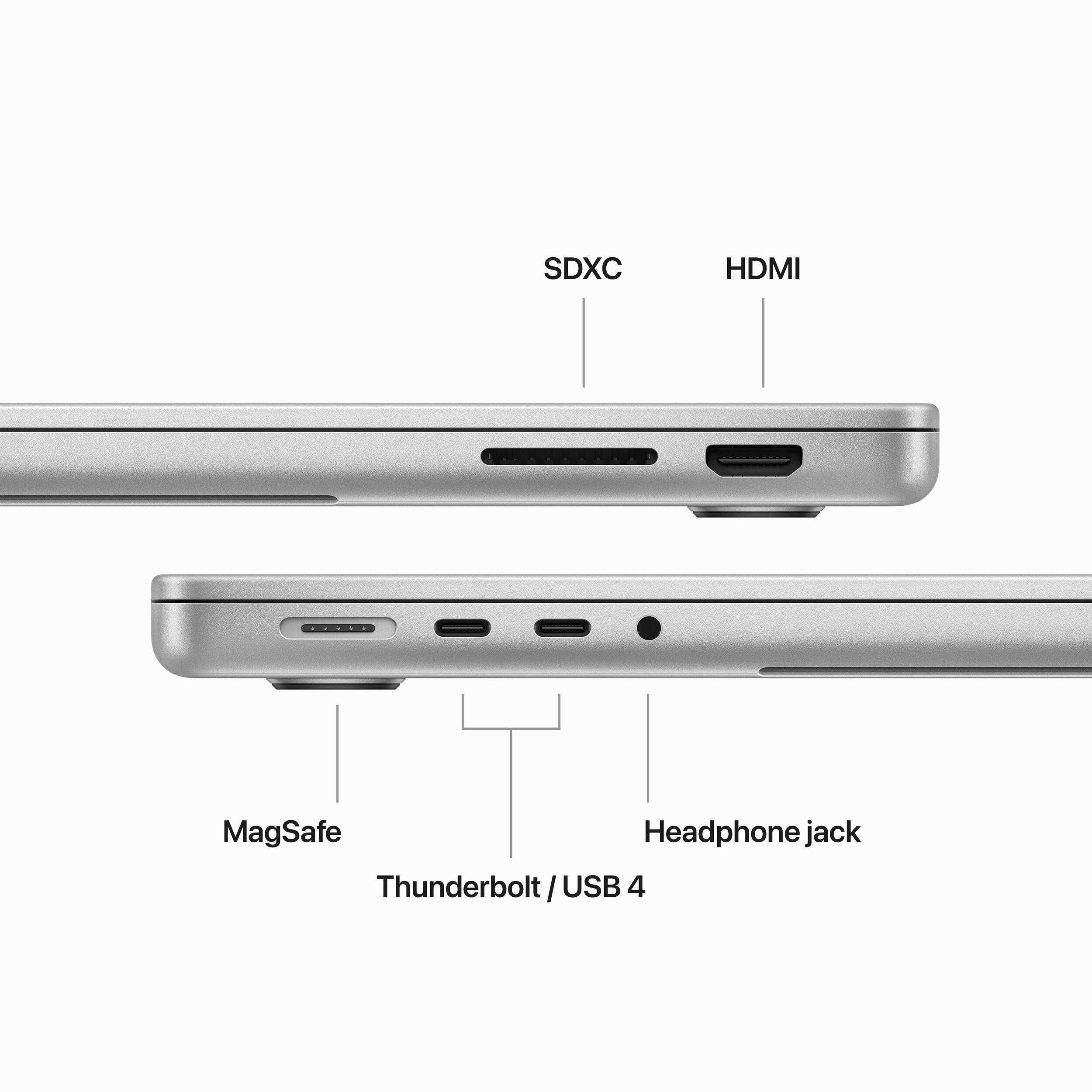 Apple 14" MacBook Pro (M3, Silver) 8gb/1Tb - Новый запечатанный