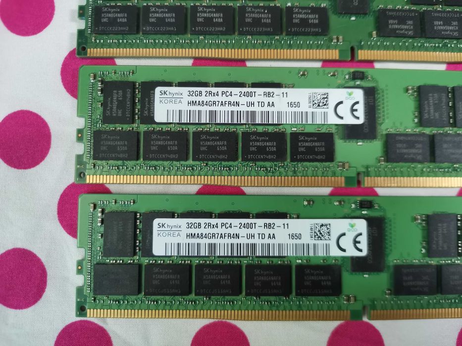 Kit Memorie Ram Hynix 64GB DDR4 2400MHz Server, ECC.