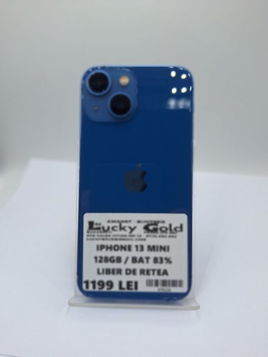 Iphone 13 Mini 128gb bat 83% liber de rețea #49626