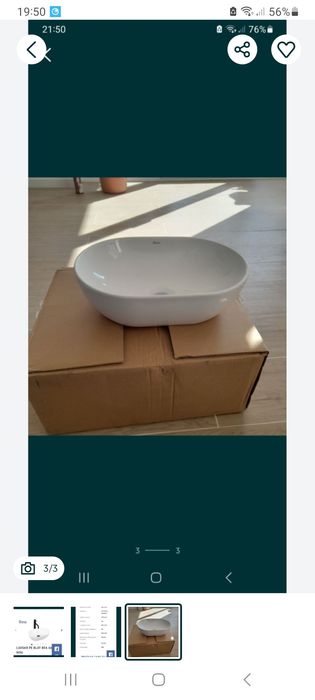 Lavoar nou în cutie