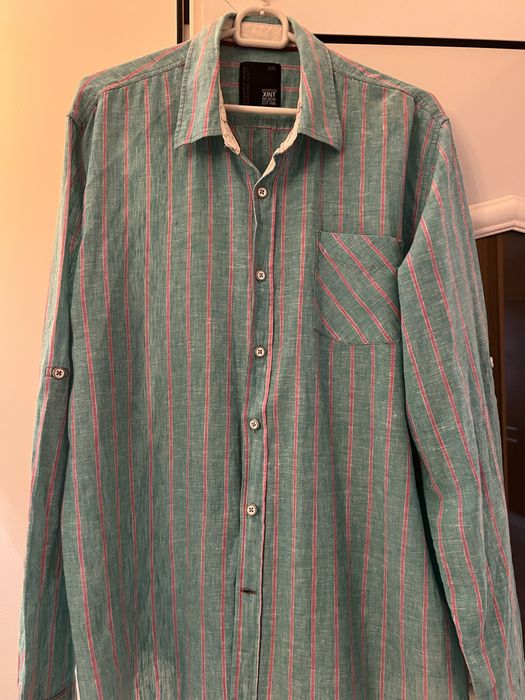 Camasa barbateasca purtata o singura data