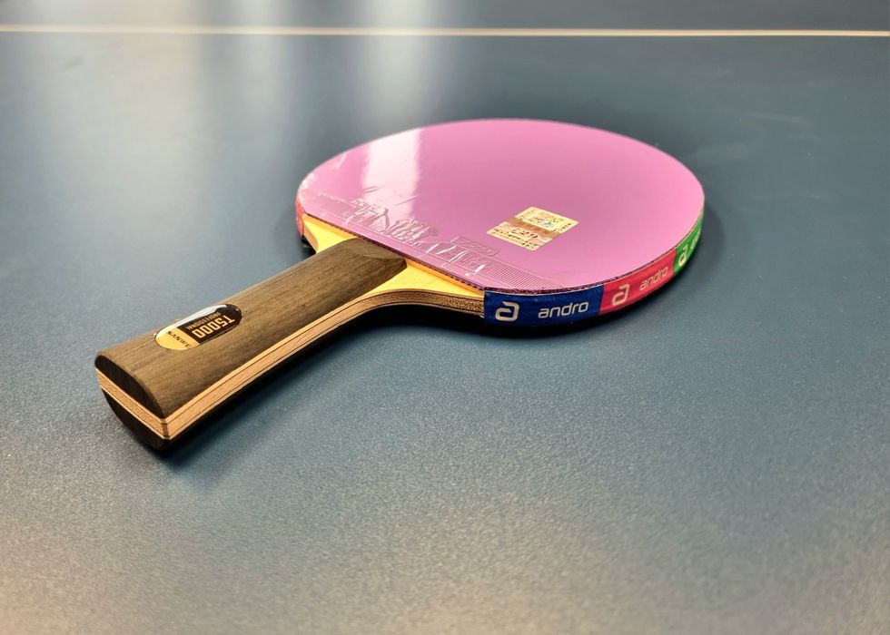 Paleta tenis de masa off + Sanwei T5000 (carbon) 46° 2.2