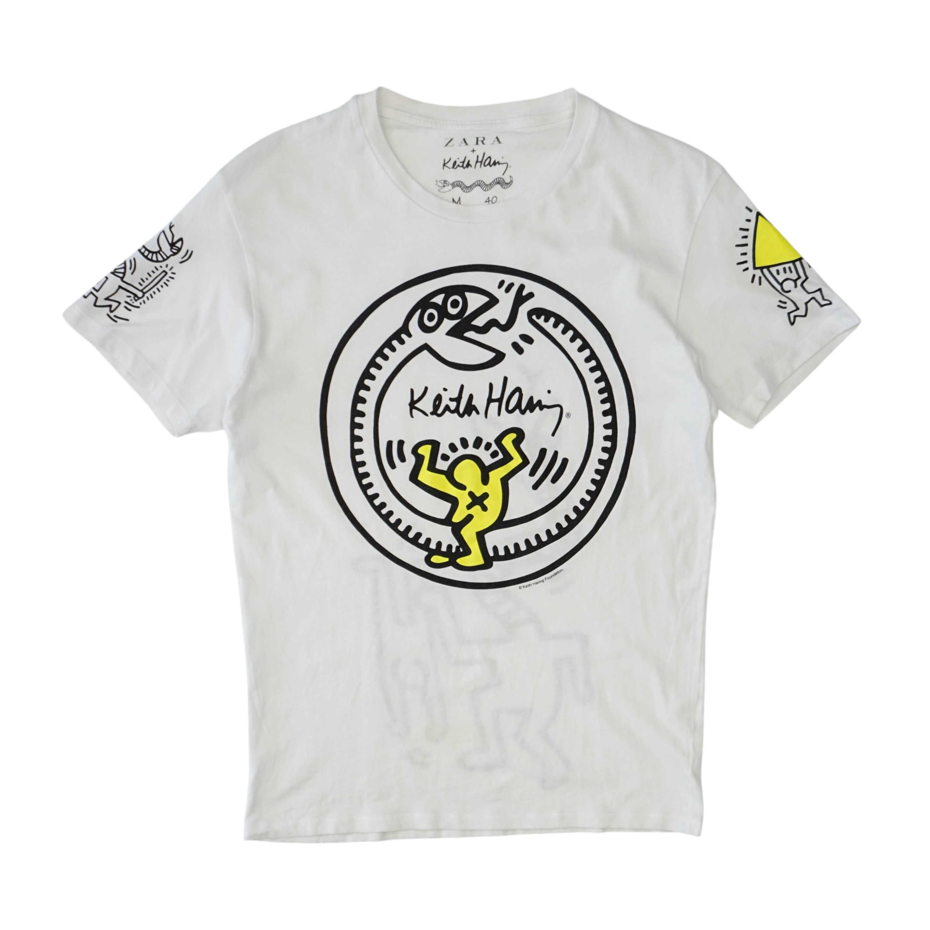 Zara X Keith Haring оригинална дамска тениска - M