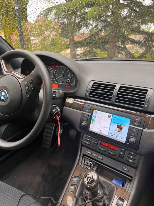 Carplay 4GB RAM Navigatie BMW E46  -  Android Auto - Cadou Camera