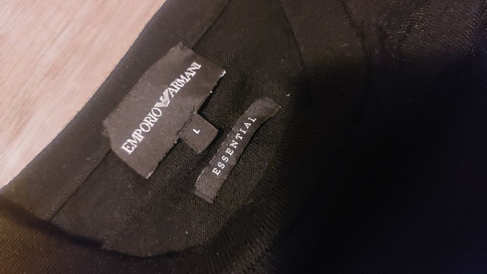 Emporio Armani  пуловер тънък L мъжки