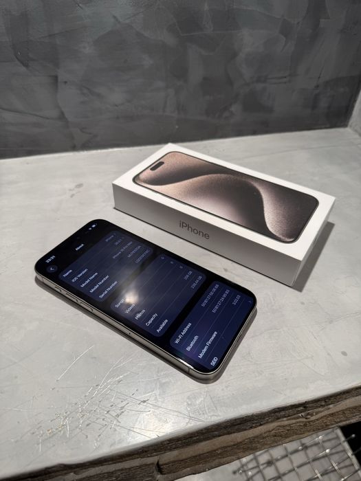 КАТО ЧИСТО НОВ Iphone 15 Pro Max 256 GB Natural
