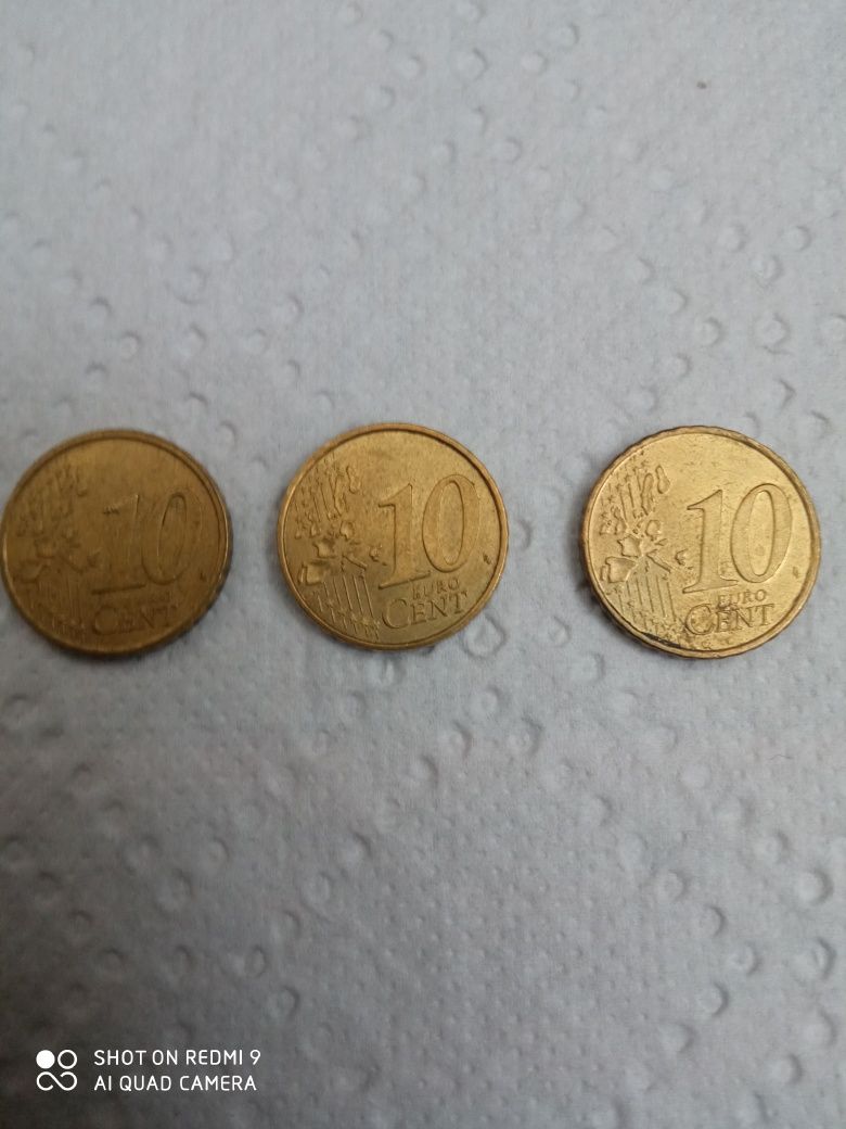 Vând monezi eurocenți rare