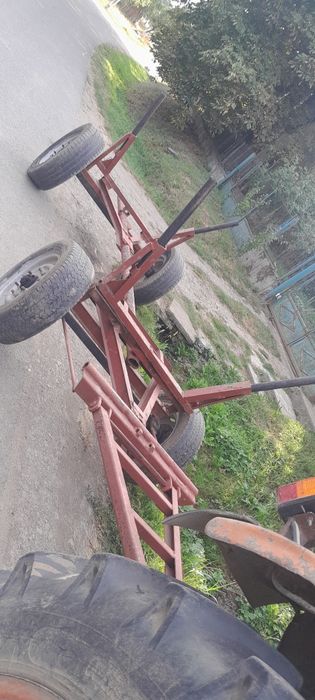 Caruta dupa tractor