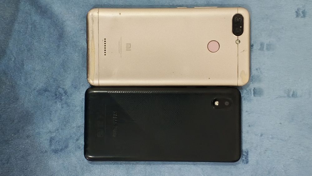 Samsung a01 core va MI 6