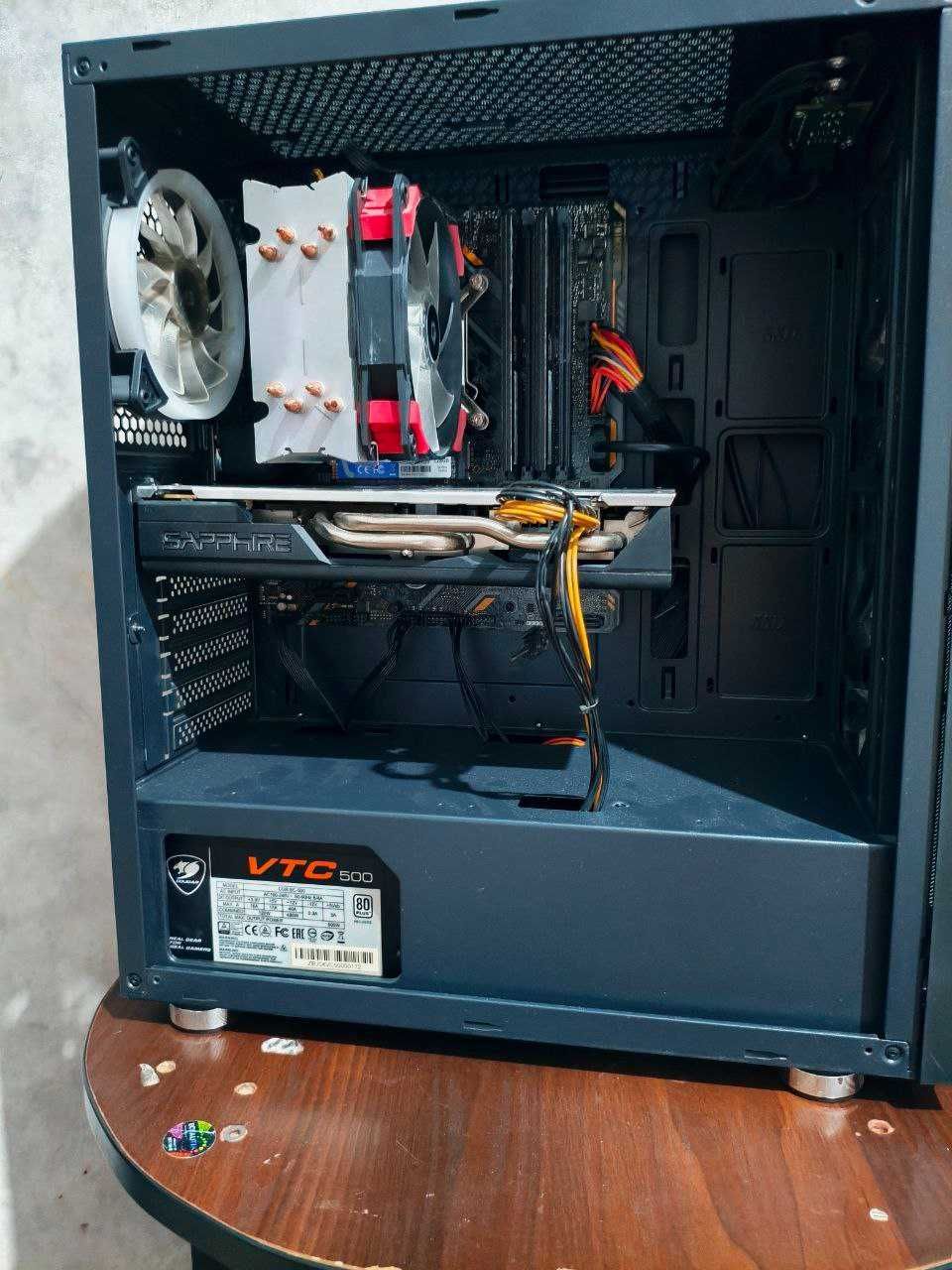 ПК для игр и учебы / i7 8700 + RX 580 8GB / Отличное состояние