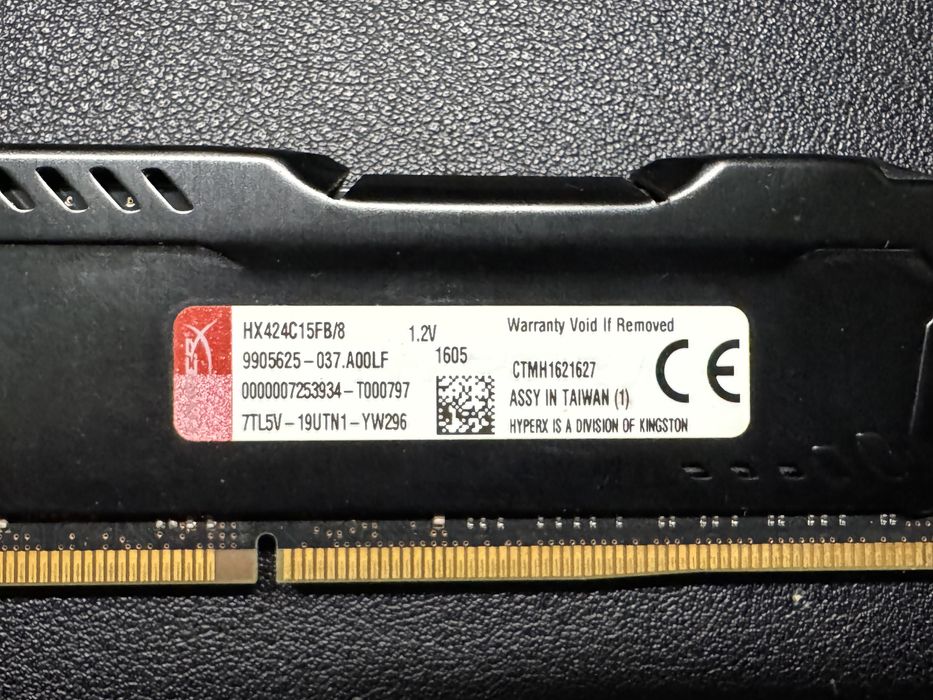 Memorii Ram HyperX Fury 16GB 2x8 DDR4 2400Ghz