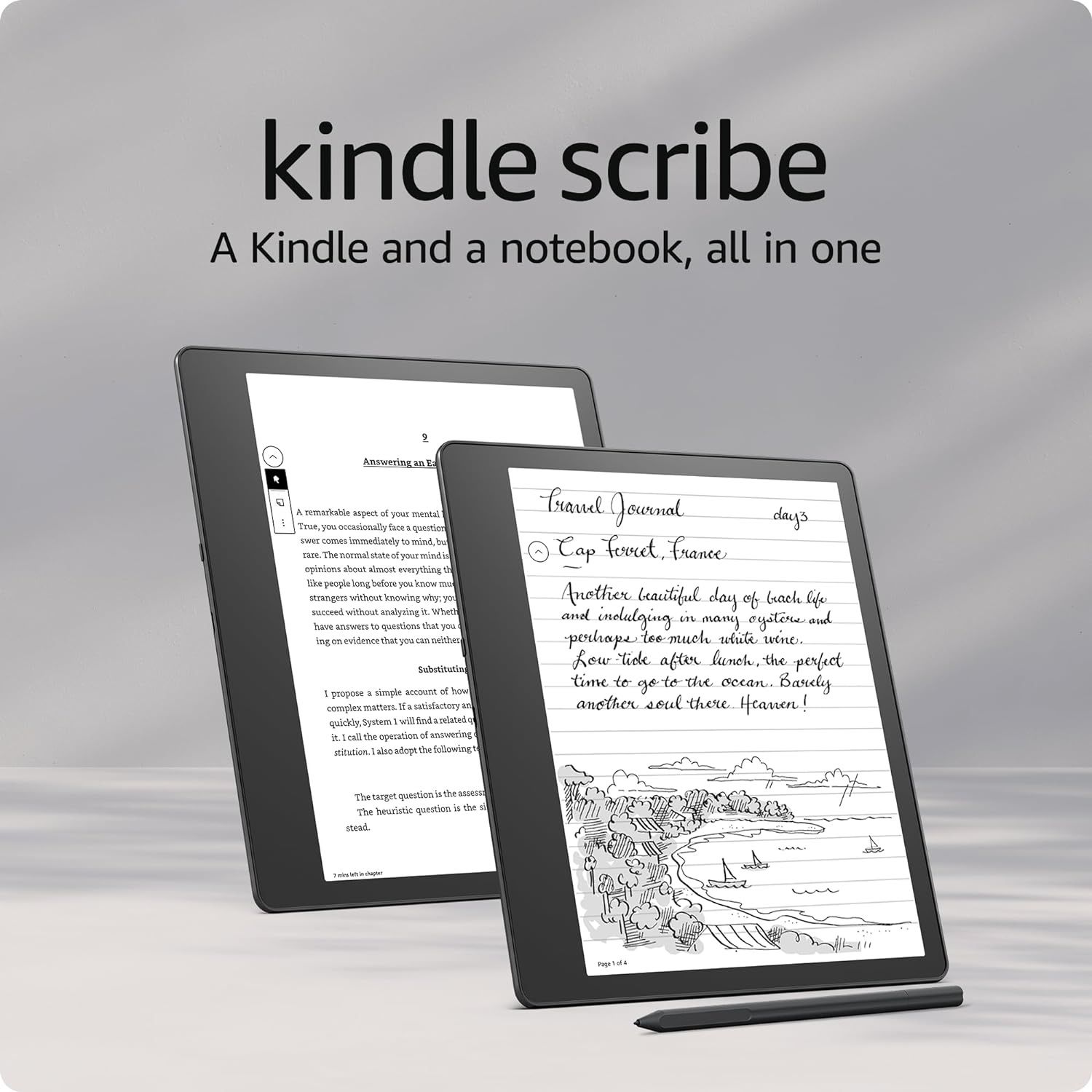 Amazon Kindle Scribe 16Gb со стилусом Premium Pen из США на заказ