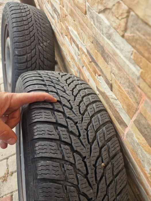 Cauciucuri iarna cu jante 195/65/ r15/5x112  ww /passat/audi/ golf /se