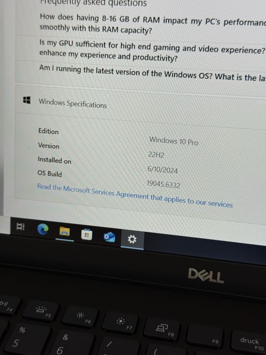 Dell Vostro 15 5501 | i5 1035G1 | 256/8 GB | Garantie 12 Luni