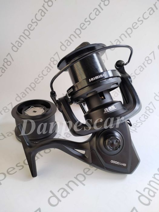 SET 4 Mulinete SAIMINO GH10000 Long Cast pentru Crap si Somn